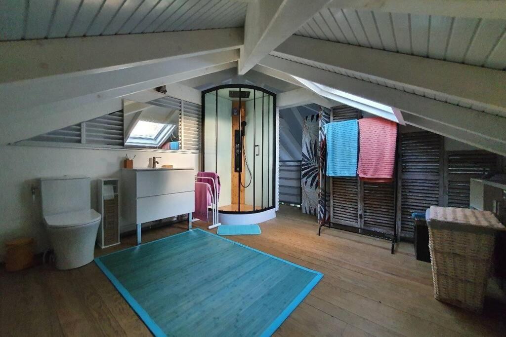 Villa White Piscine A Debordement 圣弗朗索瓦 外观 照片