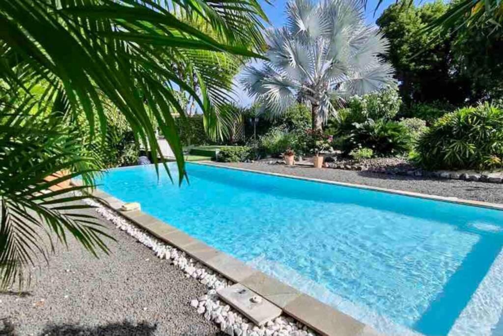 Villa White Piscine A Debordement 圣弗朗索瓦 外观 照片