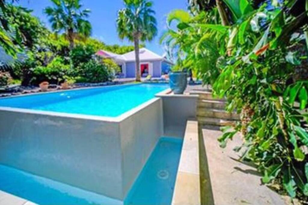 Villa White Piscine A Debordement 圣弗朗索瓦 外观 照片