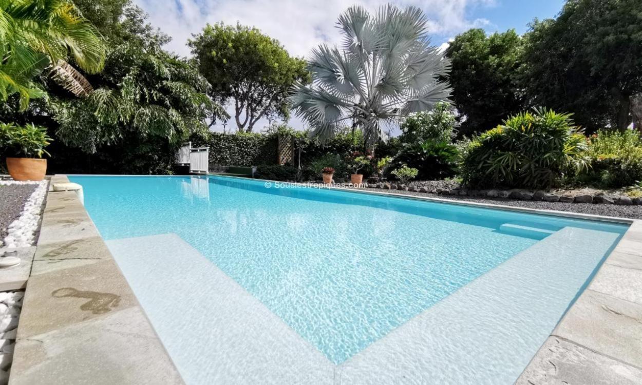 Villa White Piscine A Debordement 圣弗朗索瓦 外观 照片
